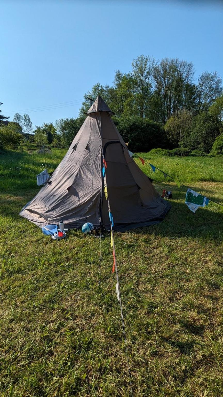 Camping Weides Küps Esterno foto
